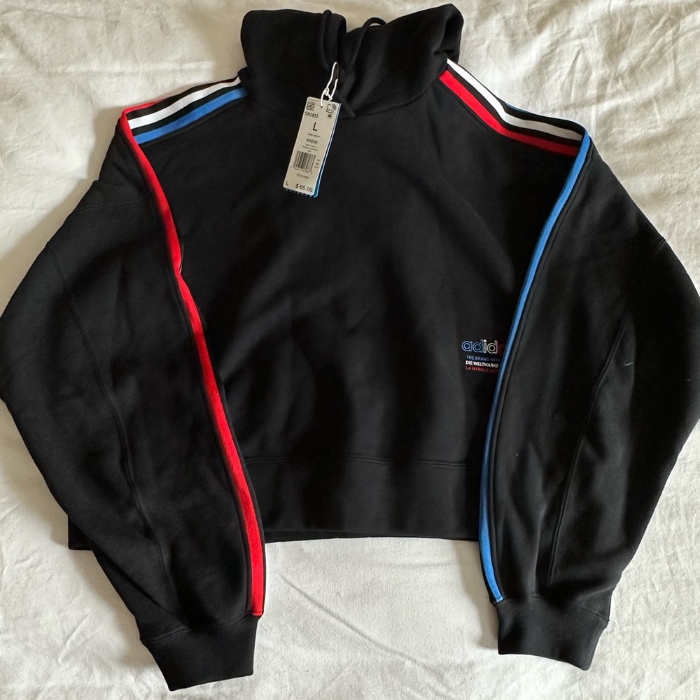 Adidas cropped hoodie
